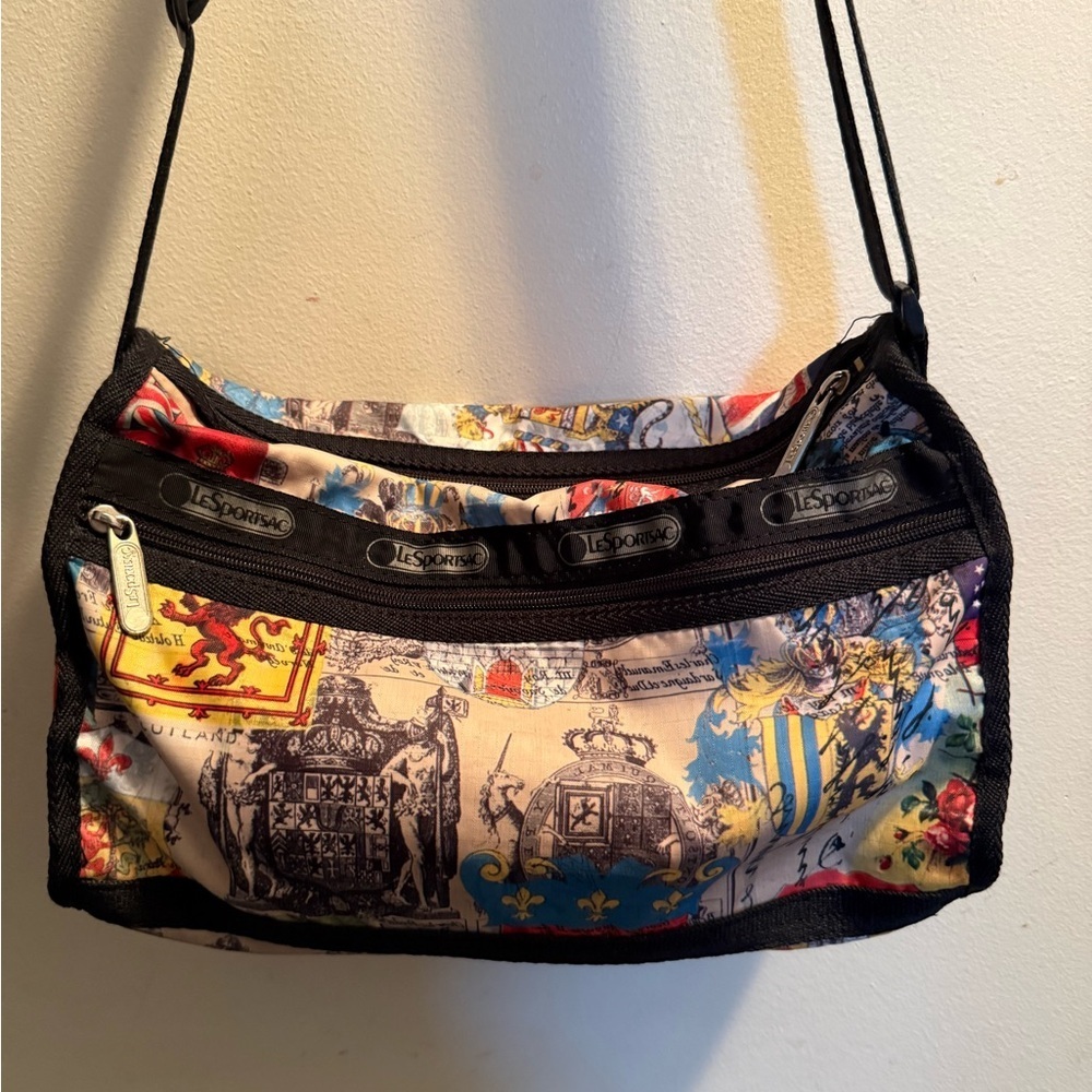 LeSportsac Heraldic Print Crossbody Bag